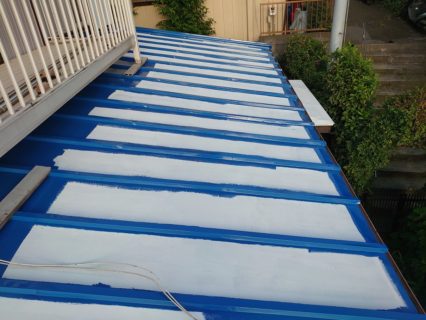 藤沢のトタン屋根塗装